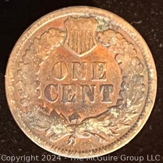 1901 Indian Head Penny One Cent Coin