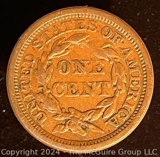 1856 Coronet Large Cent