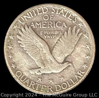 1924 -S Standing Liberty Quarter Dollar Coin