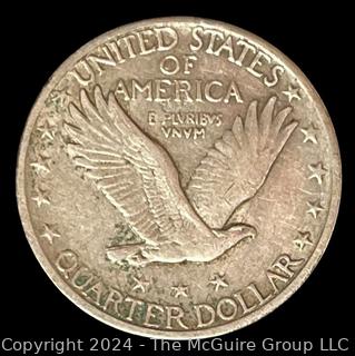 1917-P Standing Liberty Quarter Dollar Coin