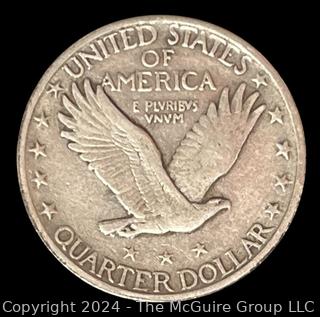 1924 P Standing Liberty Quarter Dollar Coin