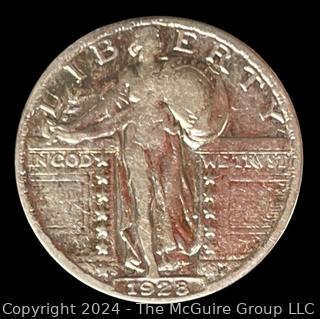 1928 -S Standing Liberty Quarter Dollar Coin