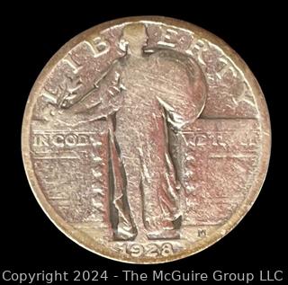 1928 (P) Standing Liberty Quarter Dollar Coin