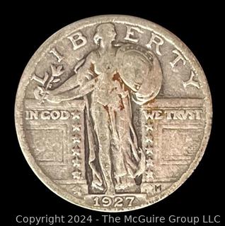 1927-P Standing Liberty Quarter Dollar Coin