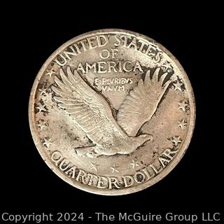 1927 (P) Standing Liberty Quarter Dollar Coin   