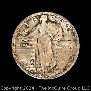 1927 (P) Standing Liberty Quarter Dollar Coin   