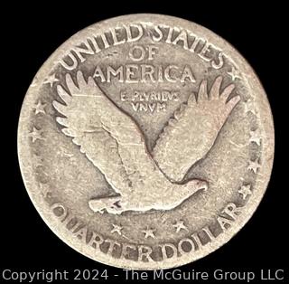 1928 -D Standing Liberty Quarter Dollar Coin