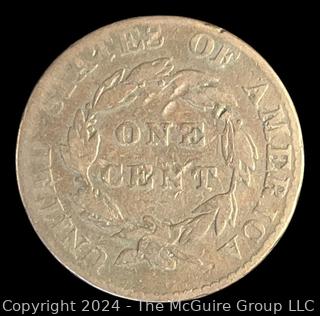 1822 Coronet Large Cent