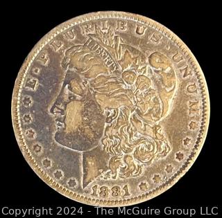 1881-O Morgan Silver Dollar 