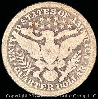 1894-P Barber Quarter Dollar Coin