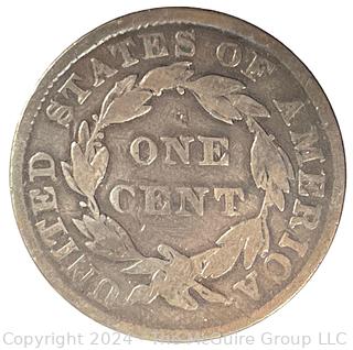 1835 Coronet Large Cent Coin