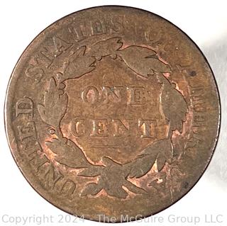 1819 Coronet Large Cent Coin