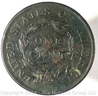 1818 Coronet Large Cent Coin