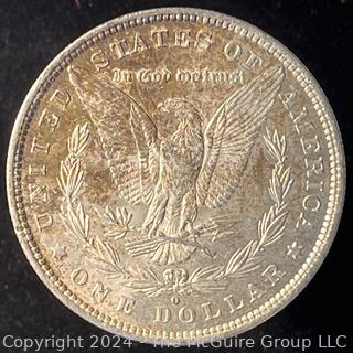 1882-O Morgan Silver Dollar Coin