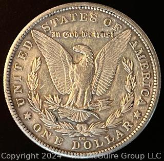 1880-CC Morgan Silver Dollar Coin