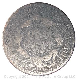 1819 US Liberty Coronet Head Large Cent Coin 