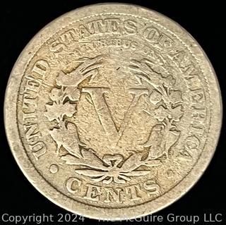 1912 Liberty Head V Nickel Coin