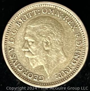 1932 Great Britain George V Three Pence Coin (.50%)