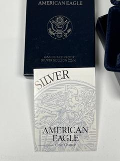 1994 -P US One Ounce Proof Silver American Eagle Coin in Presentation Box