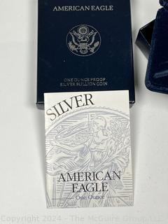 1994 -P  US One Ounce Proof Silver American Eagle Coin in Presentation Box