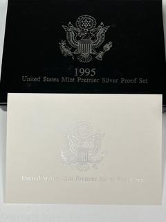 1995 US Mint Premier Silver Proof Set