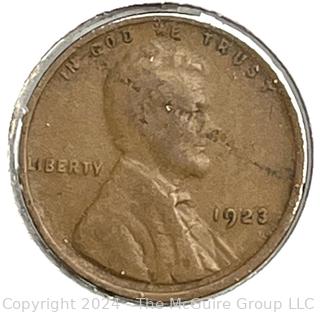 Seventeen (17) 1923 US Lincoln Wheat Cents 