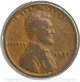 Seventeen (17) 1923 US Lincoln Wheat Cents 