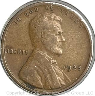 Twenty Three (23) 1925 US Lincoln Cent Coins 