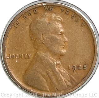 Twenty Three (23) 1925 US Lincoln Cent Coins 