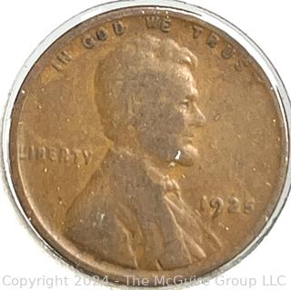 Twenty Three (23) 1925 US Lincoln Cent Coins 