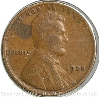 Twenty Three (23) 1925 US Lincoln Cent Coins 