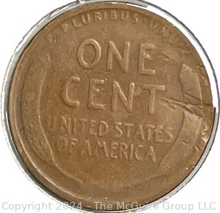 Eight (8) Lincoln Head Wheat Cent Coins: 1921 -P 