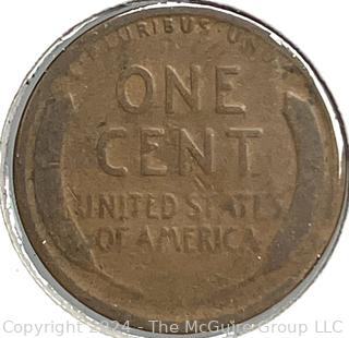 Eight (8) Lincoln Head Wheat Cent Coins: 1921 -P 