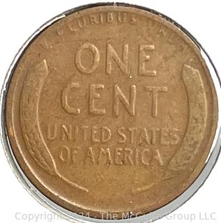 Eight (8) Lincoln Head Wheat Cent Coins: 1921 -P 