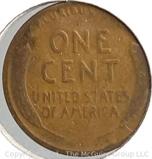 Eight (8) Lincoln Head Wheat Cent Coins: 1921 -P 