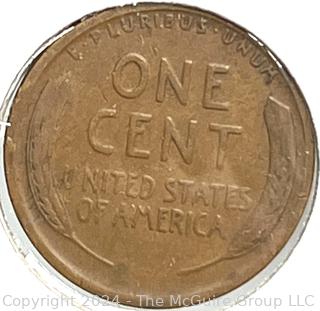 Eight (8) Lincoln Head Wheat Cent Coins: 1921 -P 