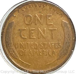 Eight (8) Lincoln Head Wheat Cent Coins: 1921 -P 