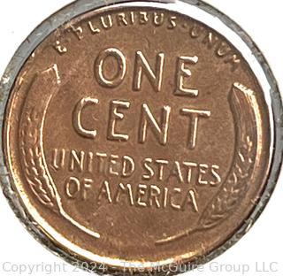 Twp (2) Lincoln Head Wheat Cent Coins: 1937 various mint marks -P 