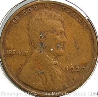 1927-(P) Lincoln One Cent Coin