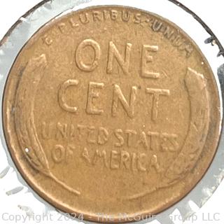 Three (3) Lincoln Head Wheat Cent Coins: 1935 -P 