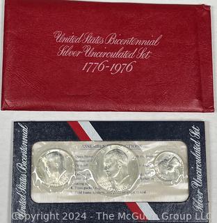 US 1976 Bicentennial Silver Uncirculated Set 