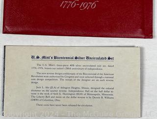 US 1976 Bicentennial Silver Uncirculated Set 