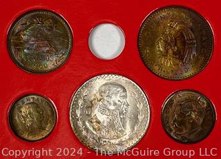 Five (5) Selection of Mexican Coins 