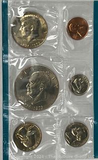 Two (2) 1976 Mint Sets P-D