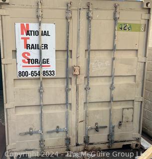 20 Foot Shipping Container.  To be removed (flexible) from 438 S. Washington St., Falls Church, VA 22046  (was 1035HA)