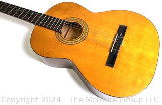 Classic Acoustic Guitar with Case. No Maker's Mark