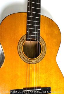 Classic Acoustic Guitar with Case. No Maker's Mark