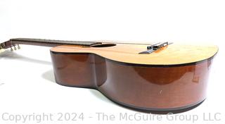 Classic Acoustic Guitar with Case. No Maker's Mark