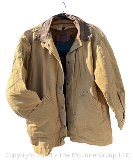 Vintage Women's Medium Woolrich Canvas Saddle Barn Jacket