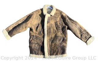 Men's Shearling Lined Leather Outback Jacket. Cooper Collections  New Zealand 